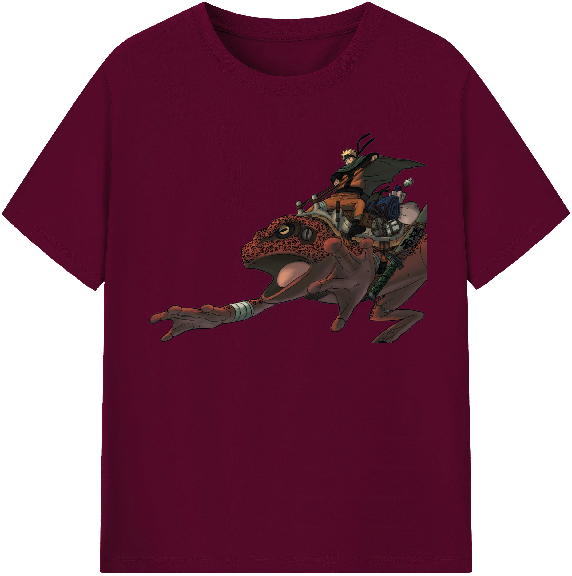 （画像用） NARUTO -ナルト- うずまき ナルト Uzumaki Naruto レディースカジュアルプリントTシャツ（綿100％）